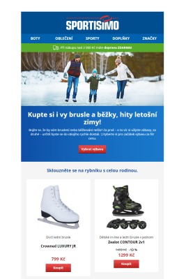 akční leták Sportisimo 2.2.2021-7.2.2021
