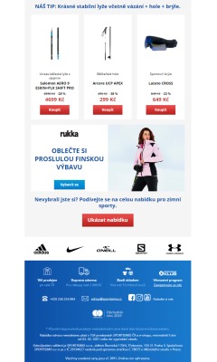 akční leták Sportisimo 2.2.2021-7.2.2021