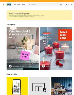 akční leták IKEA 3.2.2021-9.2.2021