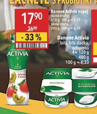 Danone Activia nápoj