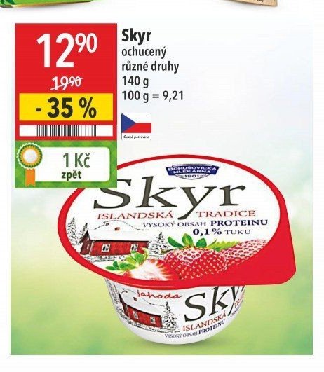 Skyr ochucený