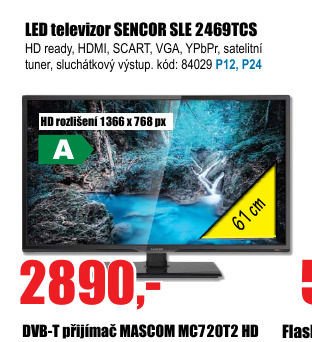 LED televizor SENCOR SLE 2469TCS