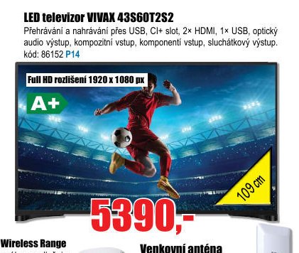 LED televizor VIVAX 43S60T2S2