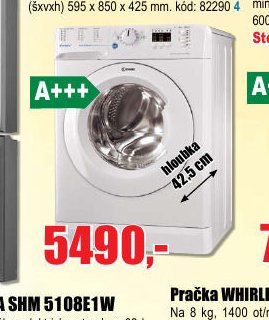 Pračka INDESIT BWSA 61253W