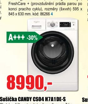 Pračka WHIRLPOOL FFB 8448 BV EE