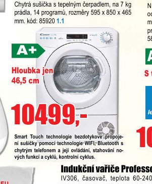 Sušička CANDY CSO4 H7A1DE-S