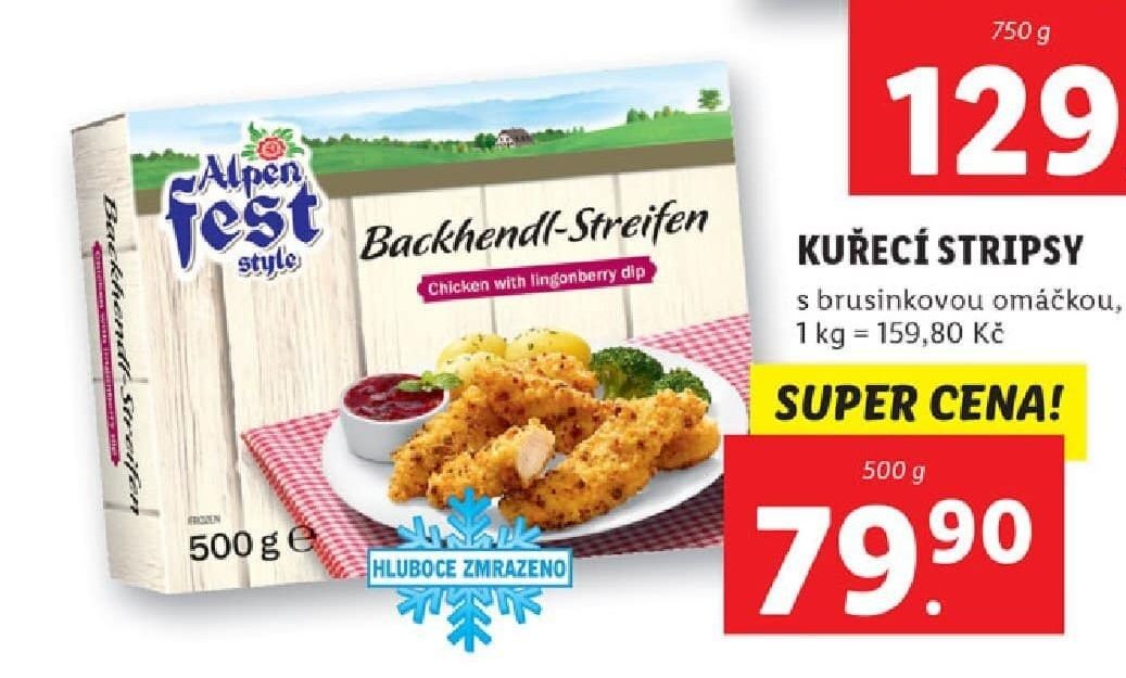 Kuřecí stripsy