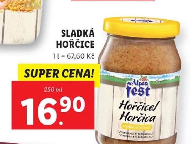 Sladká hořčice