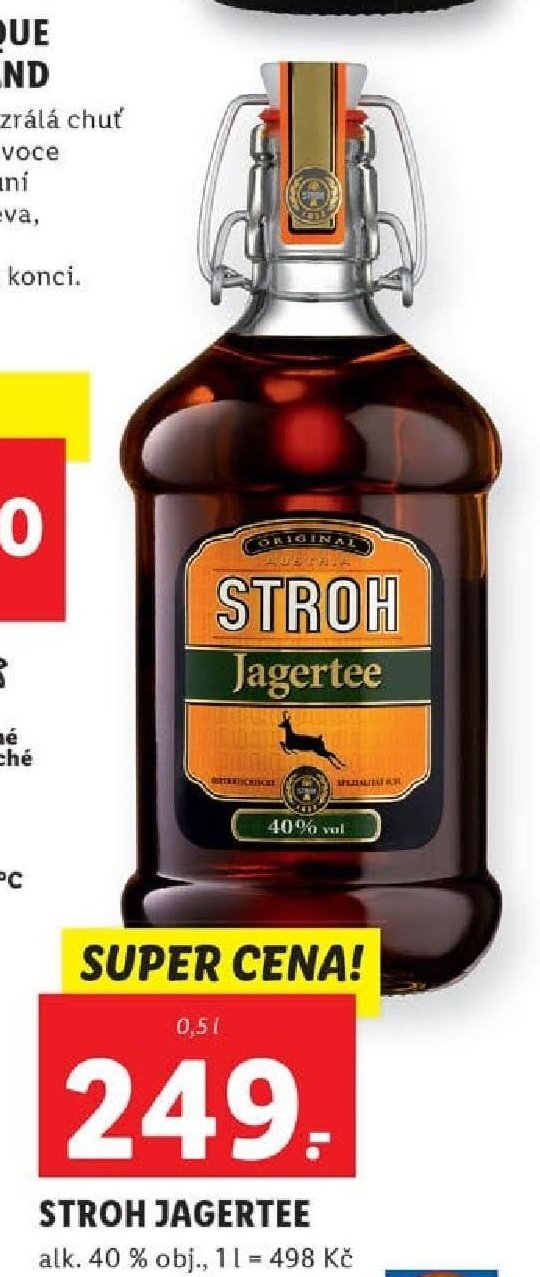 Stroh Jagertee
