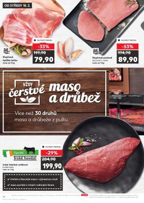 akční leták Kaufland 10.2.2021-16.2.2021