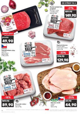 akční leták Kaufland 10.2.2021-16.2.2021