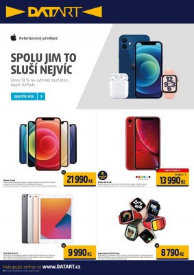 akční leták Datart 8.2.2021-14.2.2021