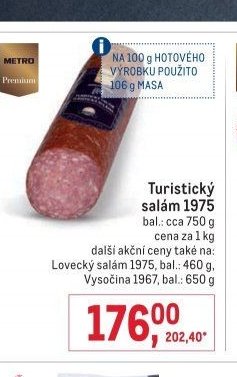Turistický salám 1975