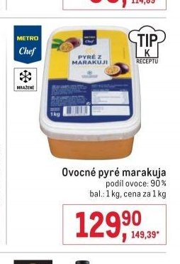 Ovocné pyré marakuja