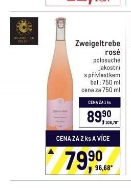 Zweigeltrebe rosé