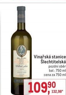 Vína Ch. C. André ŠSV Velké Pavlovice - pozdní sběr