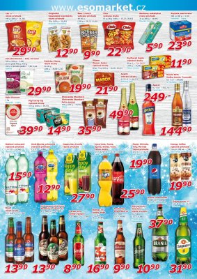 akční leták ESO MARKET 10.2.2021-21.2.2021