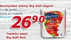 Kuchyňské utěrky 2vrstvé Gigant Big Soft