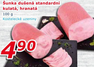 Šunka dušená standard kulatá Kostelecké uzeniny