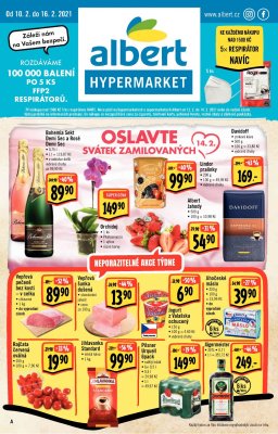 akční leták Albert 10.2.2021-16.2.2021