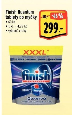 Finish Quantum tablety do myčky