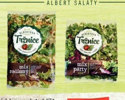 Albertova Tržnice saláty