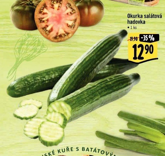 Okurka salátová hadovka