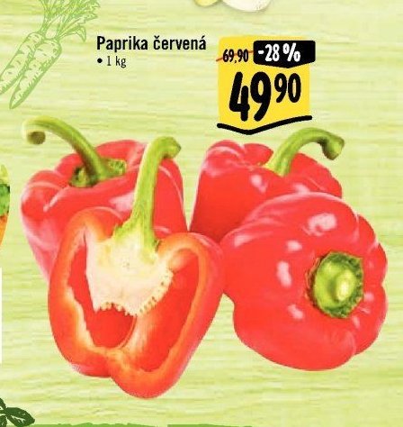 Paprika červená