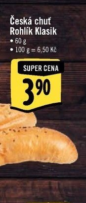 Česká chuť Rohlík Klasik