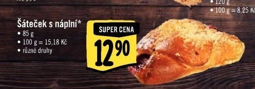 Šáteček s náplní*