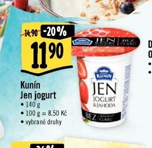 Kunín Jen jogurt