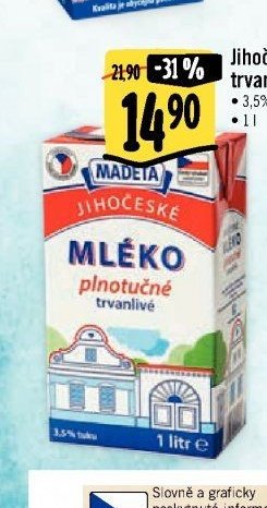 Jihočeské trvanlivé mléko