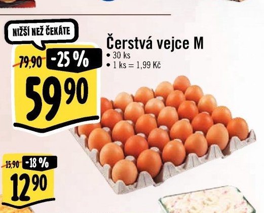 Čerstvé vejce M