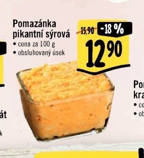 Pomazánka pikantní sýrová