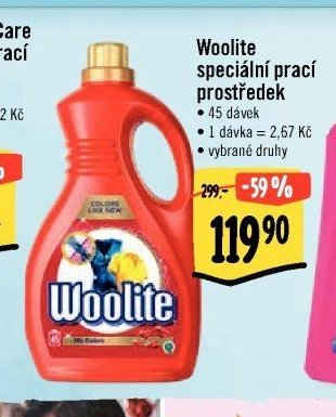 Woolite speciální prací prostředek