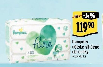 Pampers dětské vlhčené ubrousky