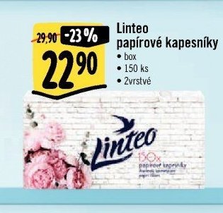 Linteo papírové kapesníky