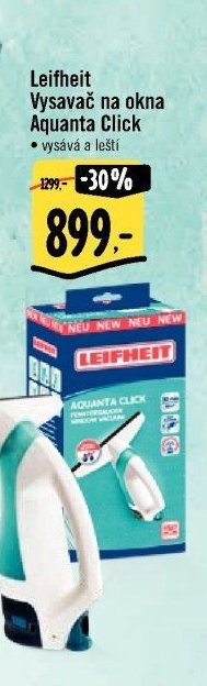 Leifheit Vysavač na okna Aquanta Click