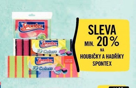 Houbičky a hadříky Spontex