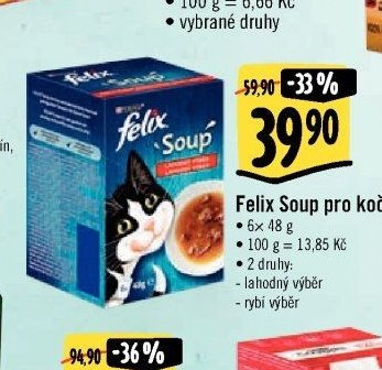 Felix Soup pro kočky