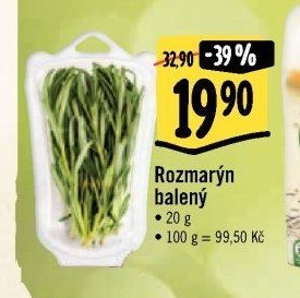 Rozmarýn balený