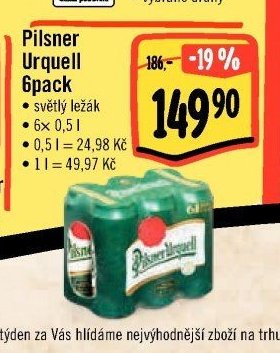 Pilsner Urquell 6pack
