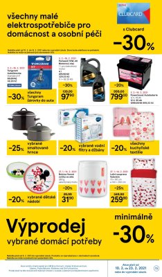 akční leták Tesco 10.2.2021-16.2.2021