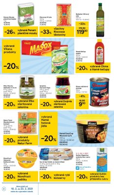 akční leták Tesco 10.2.2021-16.2.2021