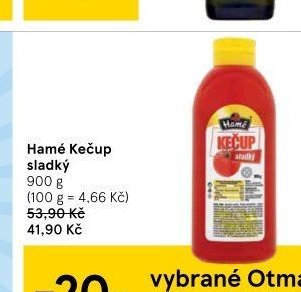Hamé Kečup sladký 900 g