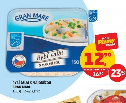 RYBÍ SALÁT S MAJONÉZOU GRAN MARE