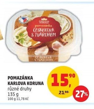 POMAZÁNKA KARLOVA KORUNA