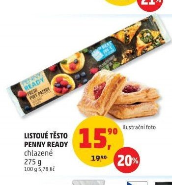 LISTOVÉ TĚSTO PENNY READY