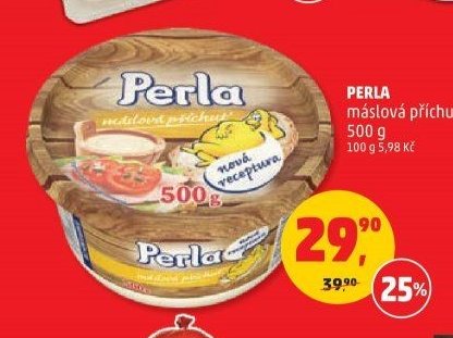 Perla máslová příchuť