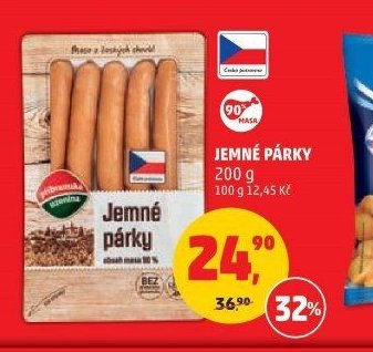 Jemné párky